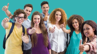 Ragazzi che hanno superato il test con Immersimed