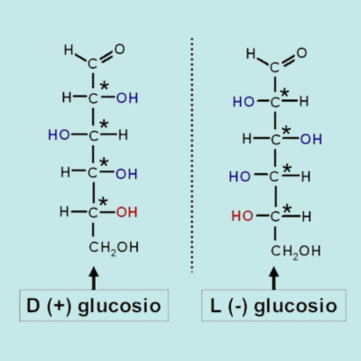 Isomeri del Glucosio - D glucosio e L glucosio